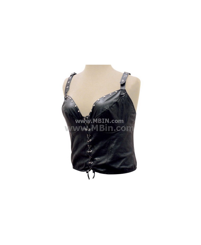 Womens Leather Vest