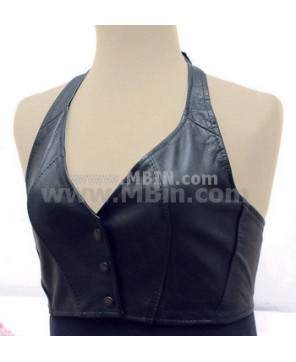 Womens Leather Vest