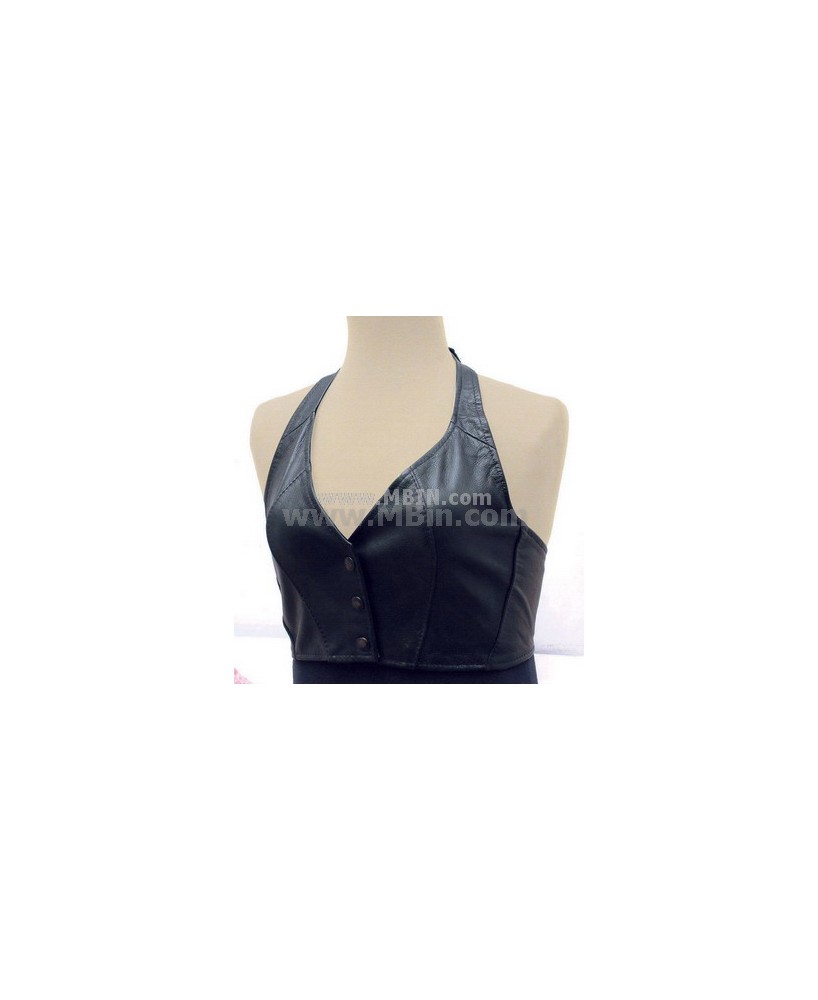 Womens Leather Vest