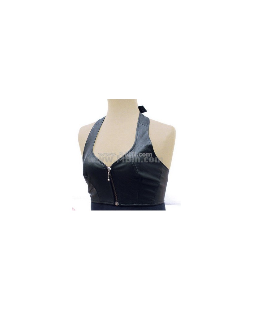 Womens Leather Vest