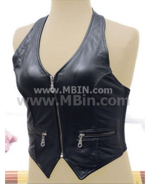 Womens Leather Vest