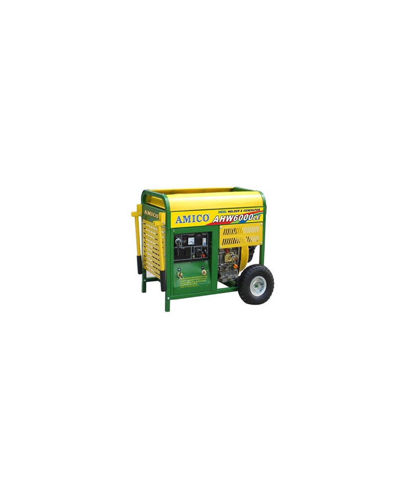 6000W DIESEL WELDER AND GENERATOR