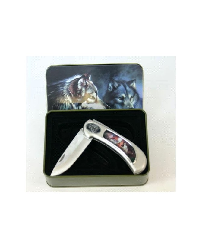 Fearless Wolf Box Knife