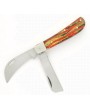 2 Blade Red Design Knife