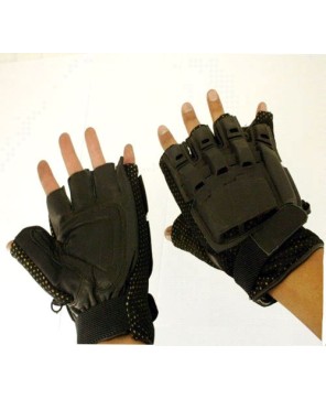 Extreme Sport Karolyn Knuckle Leather Fingerless Gloves