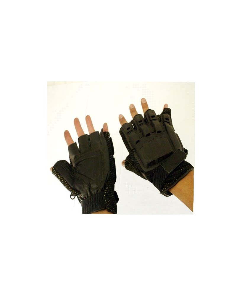 Extreme Sport Karolyn Knuckle Leather Fingerless Gloves