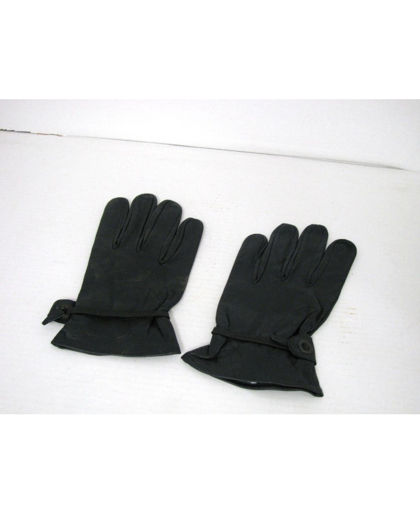 Full Finger Leather Gloves with String Tie