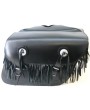 LEATHER FRINGED CLASSIC SADDLEBAG