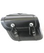 LEATHER SADDLE BAG