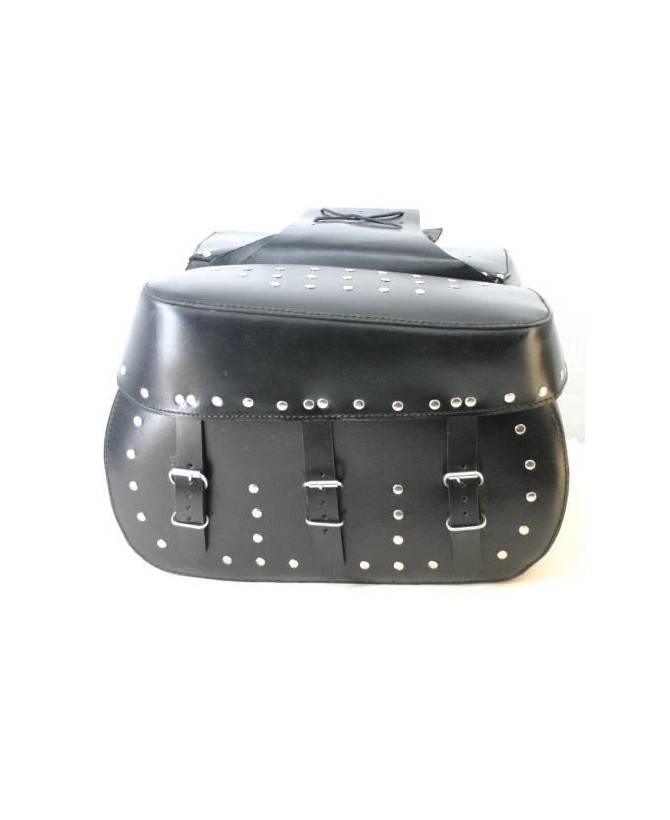 LEATHER SADDLE BAG