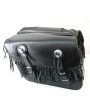 LEATHER FRINGED CLASSIC SADDLEBAG