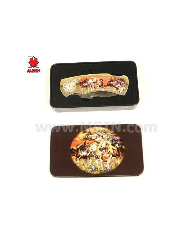 Theme Collectible Knife in Tin Box
