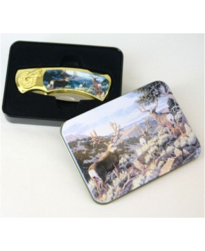 ELK PICTURE 2 BOX KNIFE