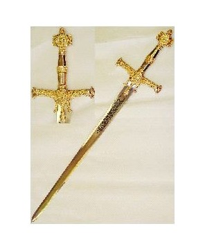 Gold Solomon Sword