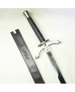 Silver Battle Samurai Sword