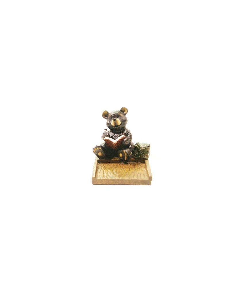 Bear Change Holder - Cute 3" Tall Ceramic Coin Bank