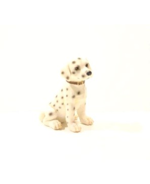 Tall Resin Replica Dalmatian Figurine - 3" Dog Sculpture