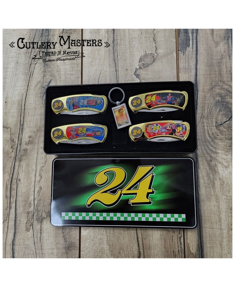 Jeff Gordon Legacy Collection | 4-Piece Nascar Commemorative Set