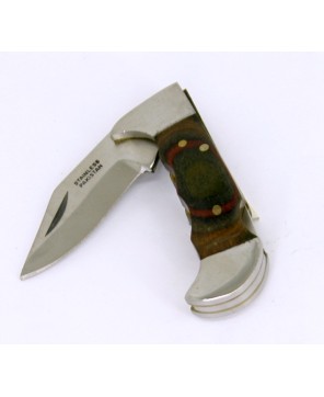 Colorwood Grip Handle Pocket Knife