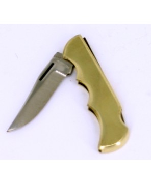 Full Brass Handle Pocket Knife