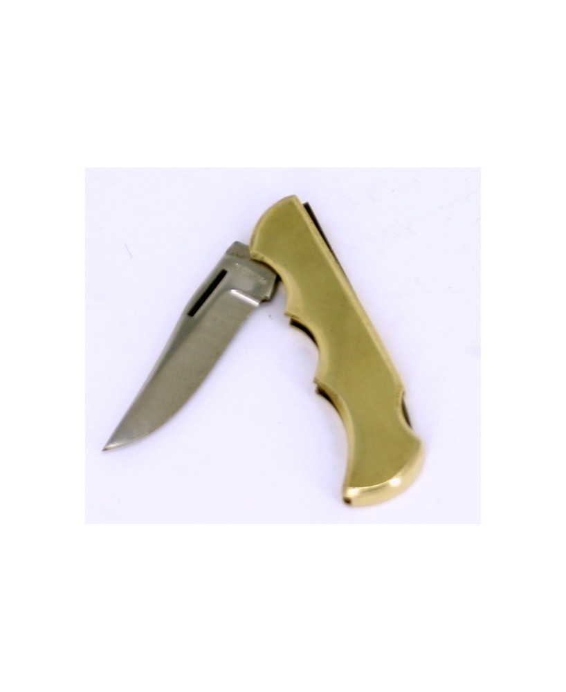 Full Brass Handle Pocket Knife