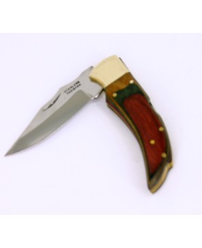 Colorwood Handle Pocket Knife