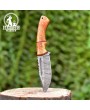 Custom Handmade Damascus Steel Hunting Knife