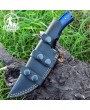 Handmade Damascus Steel Hunting Knife - Pakkawood Handle