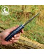 Handmade Damascus Skinner Hunting Knife with Pine Cone Corelon Handle