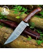 Handmade Damascus Skinner Blade Hunting Knife