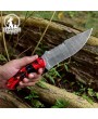 Damascus Steel Skinner Survival Hunting Knife