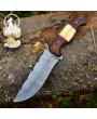 Handmade Damascus Steel Skinner Knife