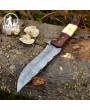 Handmade Damascus Steel Skinner Knife