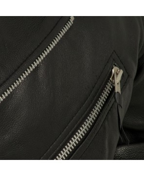 Fillmore Men's Motorcycle Leather Jacket - Stylish & Durable