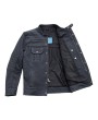 Rowdy Thunder Denim Motorcycle Jacket - Style & Protection