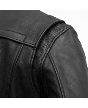 Revolt Leather Motorcycle Jacket - Stylish & Protective Gear