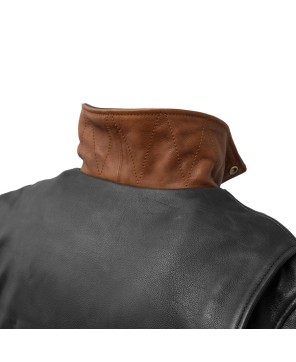 Arnold Men's Leather Motorcycle Jacket - Iconic Style & Protection