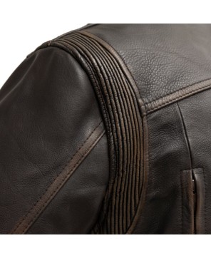 Vintage Motorcycle Leather Jacket - New Wrath Collection