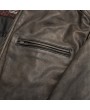 Hipster Men's Motorcycle Leather Jacket - Ride in Style