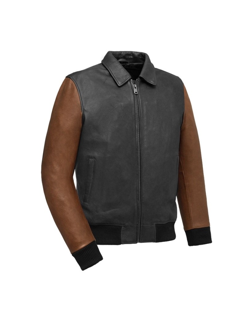 Two Tone Moto Bomber Jacket: Style & Safety