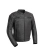 Chaos Men's Leather Motorcycle Jacket - Premium Quality & Style