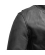 Men's Motorcycle Leather Jacket - Style & Safety with Malibu Cowhide