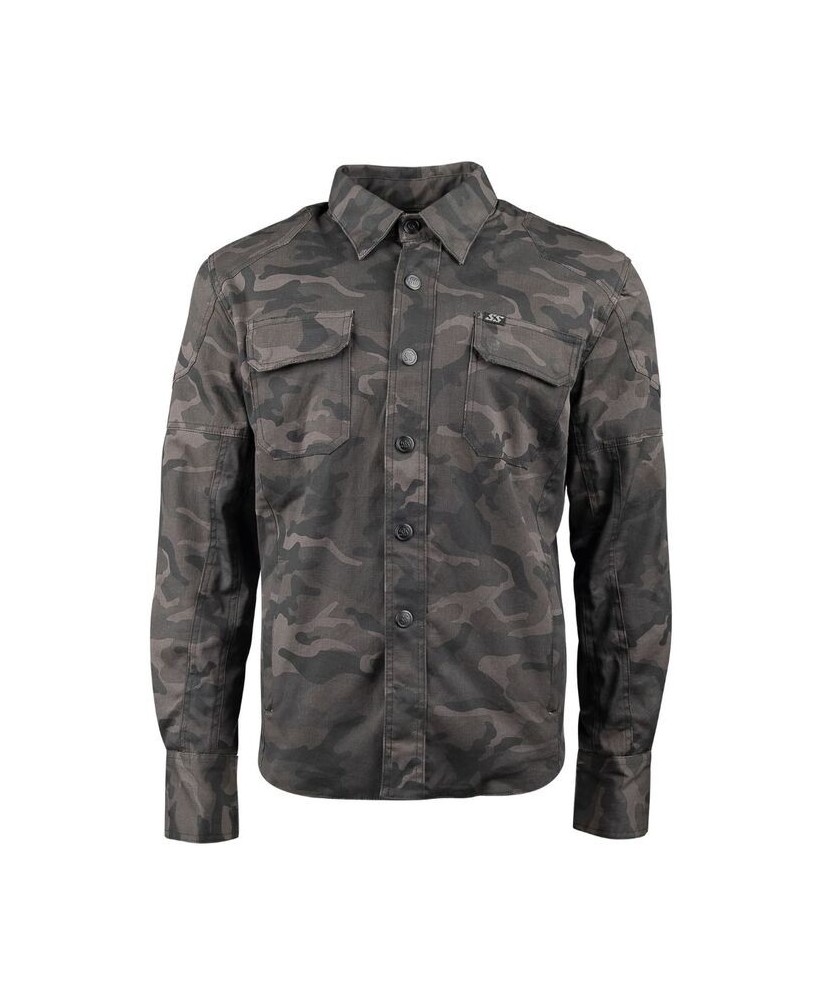 Armored Waxed Canvas Moto Shirt