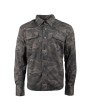 Armored Waxed Canvas Moto Shirt