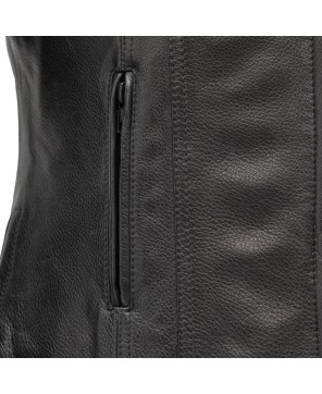 Stylish Targa Women's Leather Jacket - Ride with Confidence