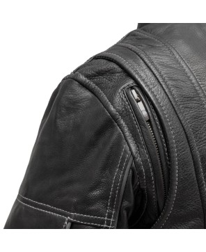 Outlander Women's Leather Motorcycle Jacket | Adventure-Ready Style