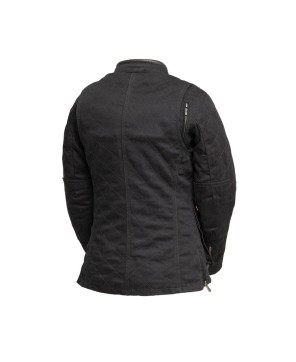 Outcast Women's Twill Motorcycle Jacket - Stylish & Functional