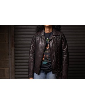 Wildside Women's Leather Jacket - Stylish Riding Gear