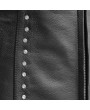 Diana Women's Motorcycle Vest - Diamond Cowhide, Studded Seams