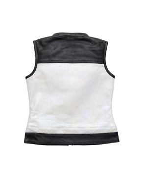 Black & Holographic White Limited Edition Club Style Vest